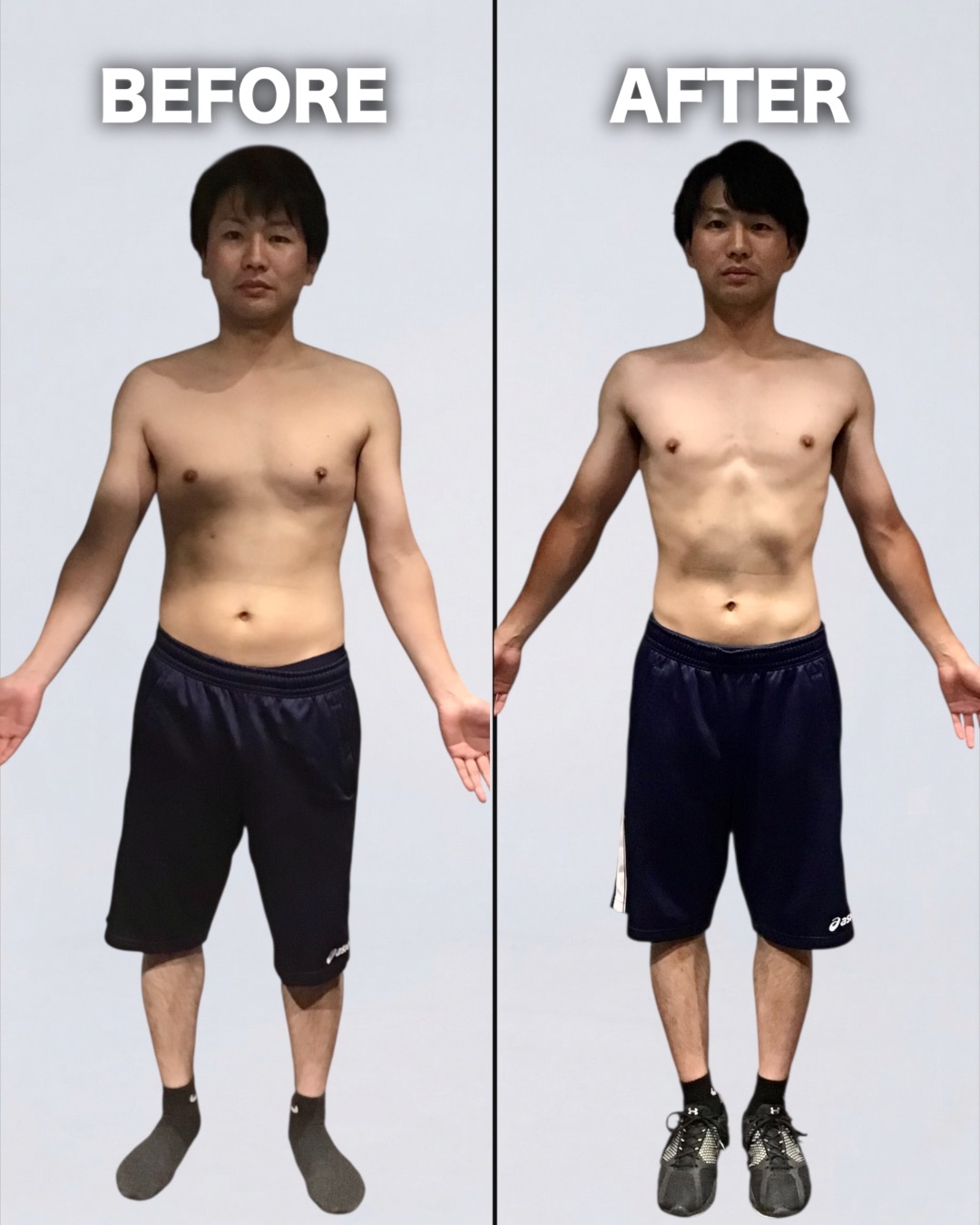30代男性 Before / After 写真